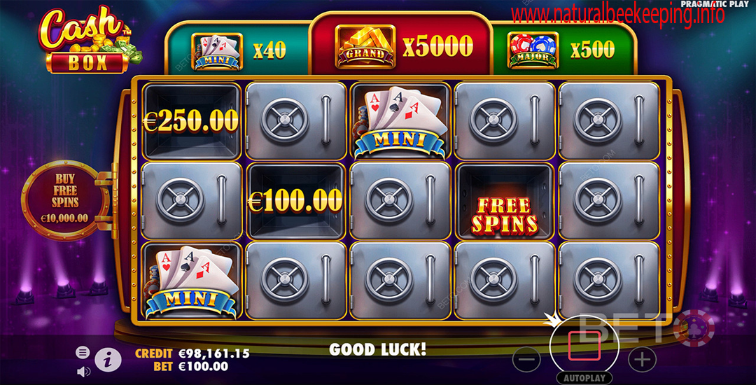 Slot Cash Box