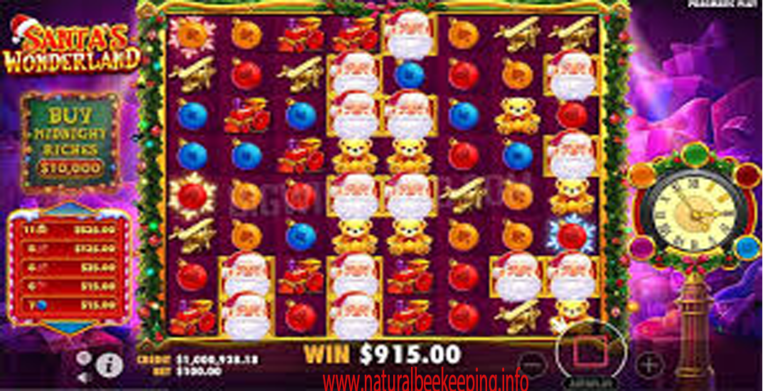Slot Santa’s Wonderland: Hadiah Natal Terbesar Jackpot